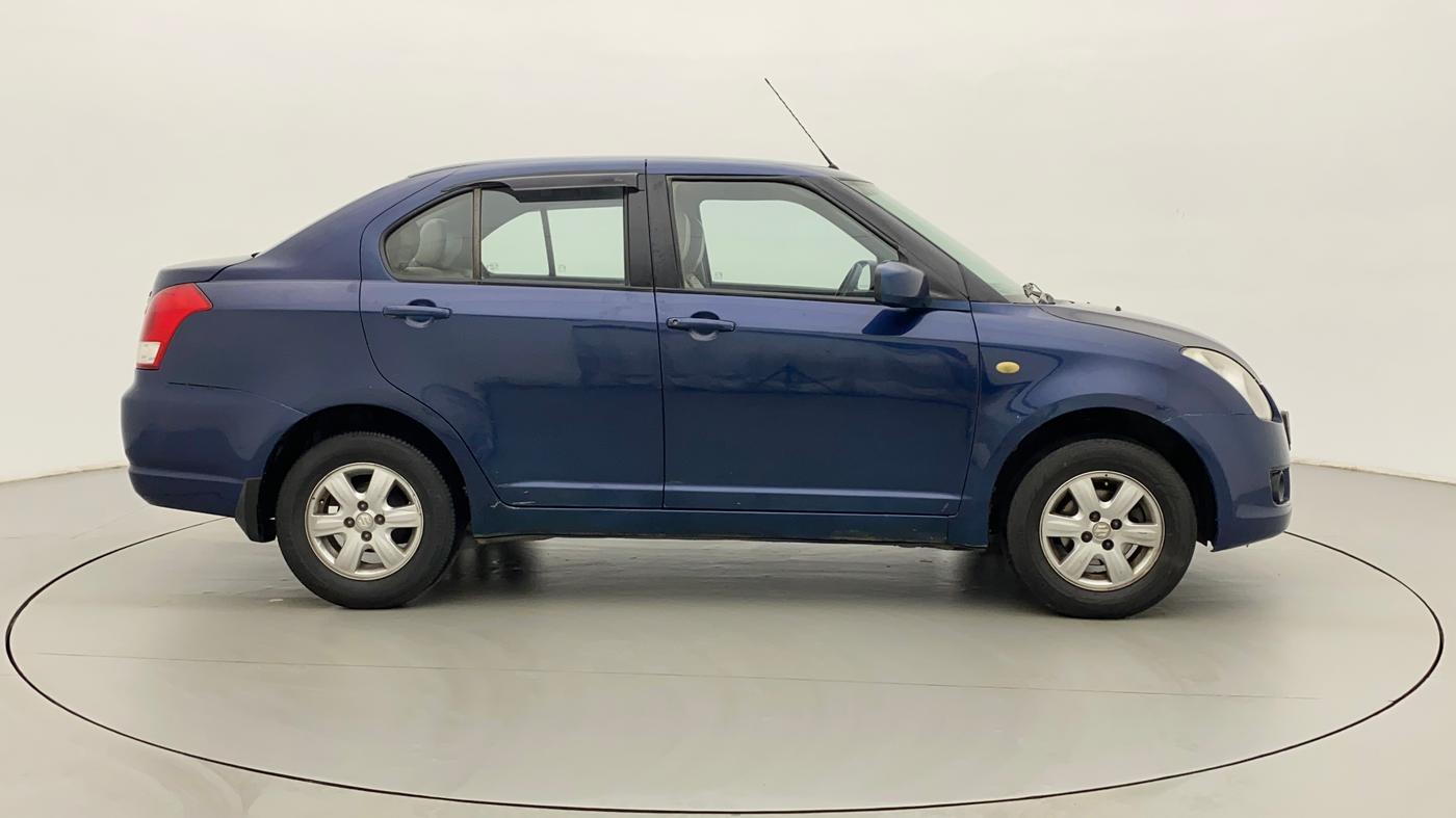 2010 Maruti Swift Dzire ZXI, Petrol, Manual, 97,622 km, Right Side View