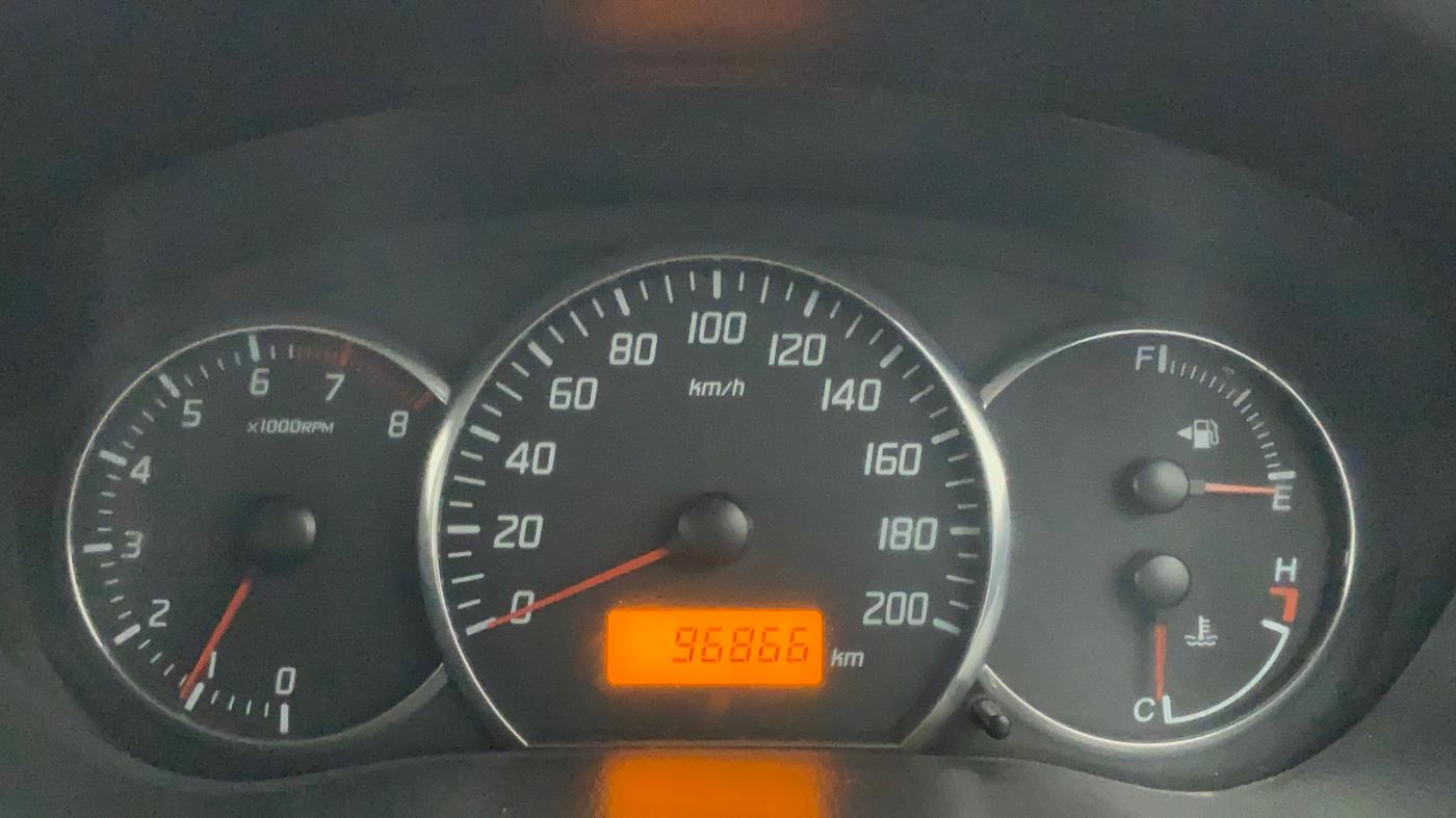 2010 Maruti Swift Dzire ZXI, Petrol, Manual, 97,622 km, Odometer Image