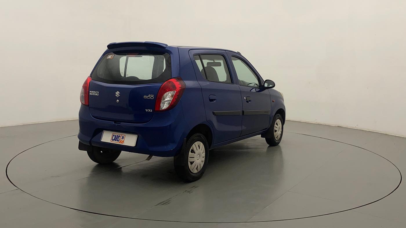 2014 Maruti Alto 800 VXI, Petrol, Manual, 37,473 km, Right Back Diagonal