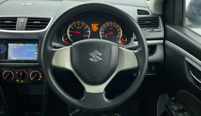 2013 Maruti Swift VXI, Petrol, Manual, 88,192 km, Steering Wheel Close Up