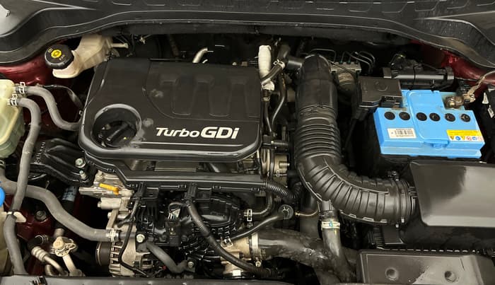 2020 KIA SONET HTX 1.0 IMT, Petrol, Manual, 46,208 km, Engine View