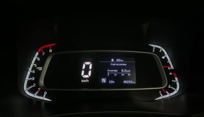 2020 KIA SONET HTX 1.0 IMT, Petrol, Manual, 46,208 km, Odometer Image