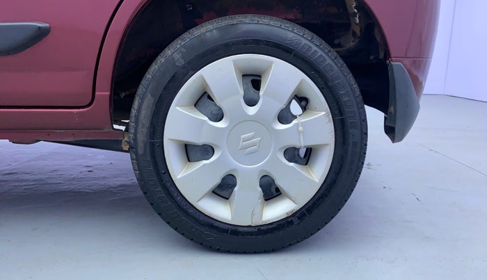 2014 Maruti Alto K10 VXI, Petrol, Manual, 14,519 km, Left Rear Wheel