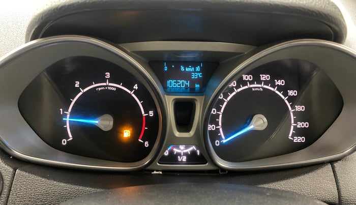 2015 Ford Ecosport TITANIUM+ 1.5L DIESEL, Diesel, Manual, 1,06,174 km, Odometer Image