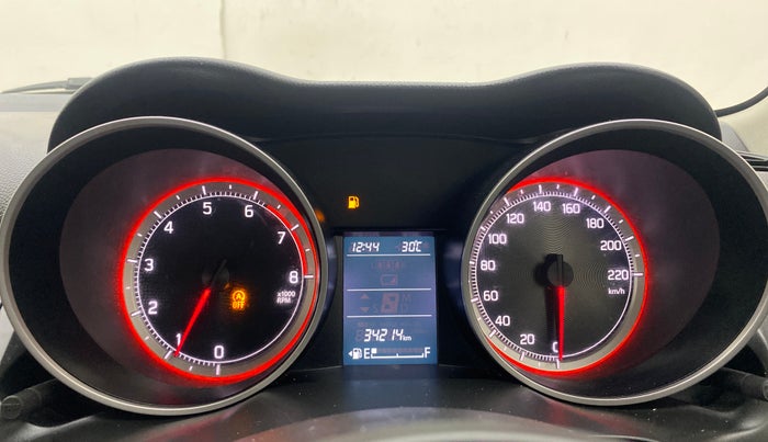 2022 Maruti Swift ZXI, Petrol, Manual, 34,212 km, Odometer Image