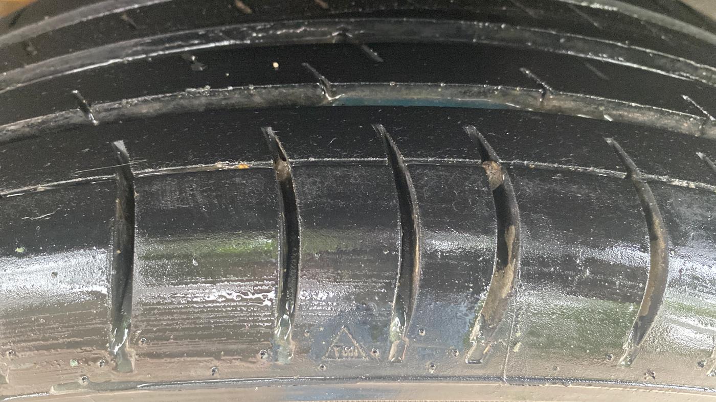 2017 Datsun Redi Go T, Petrol, Manual, 81,846 km, Left Rear Tyre Tread