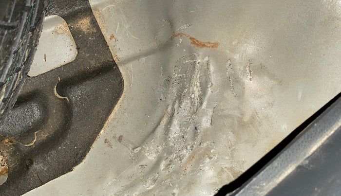 2015 Maruti Alto K10 VXI AMT, Petrol, Automatic, 84,137 km, Boot floor - Slightly dented