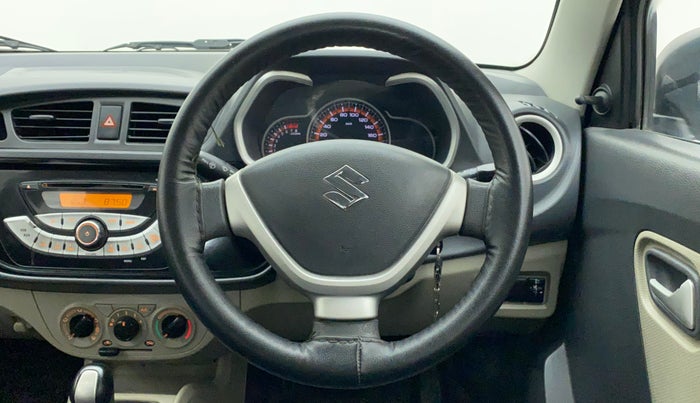 2015 Maruti Alto K10 VXI AMT, Petrol, Automatic, 84,137 km, Steering Wheel Close Up
