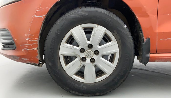 2015 Volkswagen Polo TRENDLINE 1.2L PETROL, Petrol, Manual, 84,433 km, Left Front Wheel