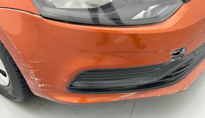 2015 Volkswagen Polo TRENDLINE 1.2L PETROL, Petrol, Manual, 84,433 km, Front bumper - Minor scratches