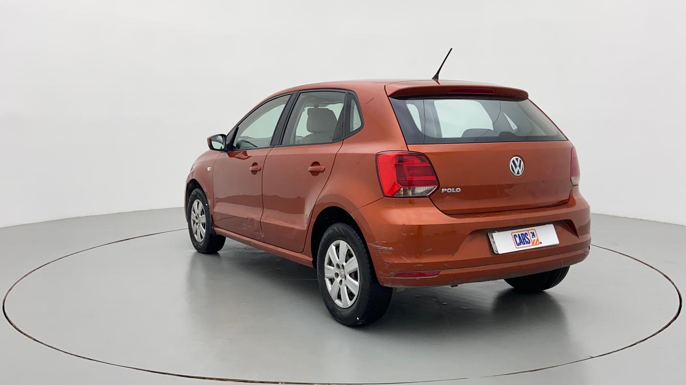 2015 Volkswagen Polo TRENDLINE 1.2L PETROL, Petrol, Manual, 84,433 km, Left Back Diagonal
