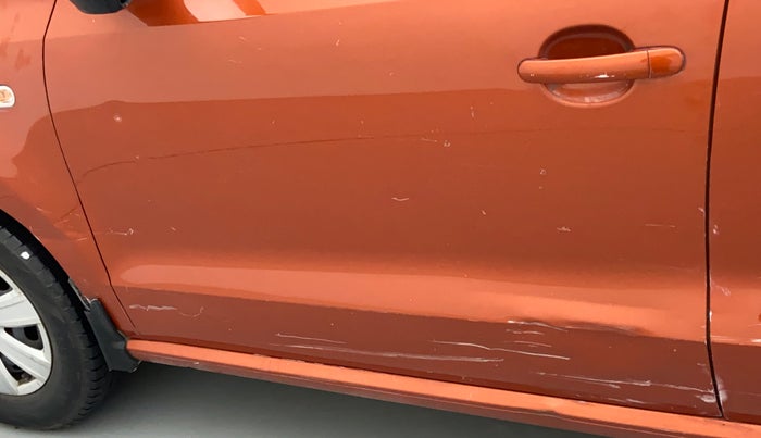 2015 Volkswagen Polo TRENDLINE 1.2L PETROL, Petrol, Manual, 84,433 km, Front passenger door - Minor scratches