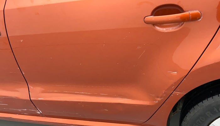 2015 Volkswagen Polo TRENDLINE 1.2L PETROL, Petrol, Manual, 84,433 km, Rear left door - Minor scratches