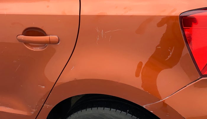 2015 Volkswagen Polo TRENDLINE 1.2L PETROL, Petrol, Manual, 84,433 km, Left quarter panel - Slightly dented
