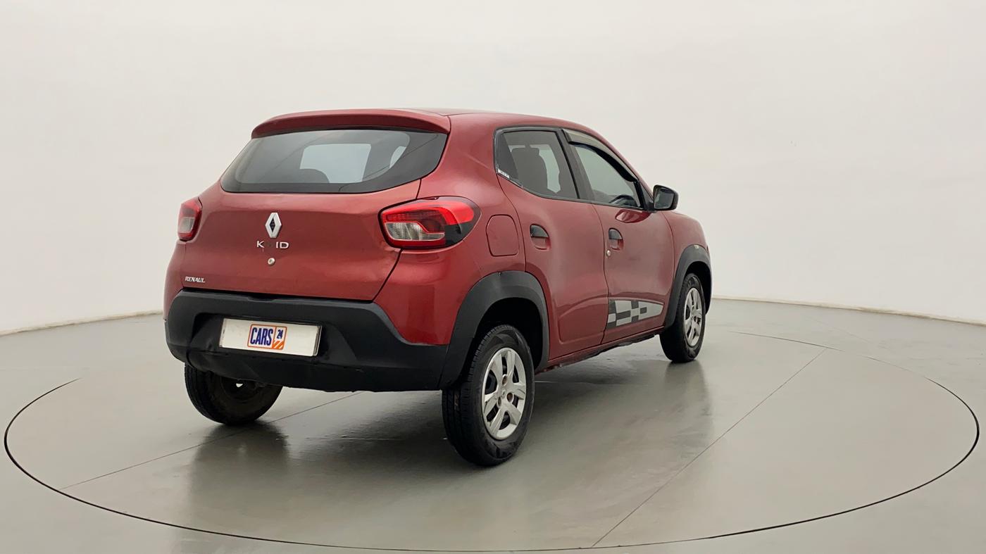 2017 Renault Kwid 1.0 RXT, Petrol, Manual, 64,135 km, Right Back Diagonal