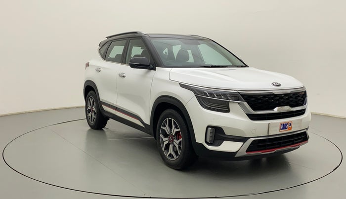 2019 KIA SELTOS GTX 1.4 PETROL DUAL TONE, Petrol, Manual, 11,707 km, Right Front Diagonal