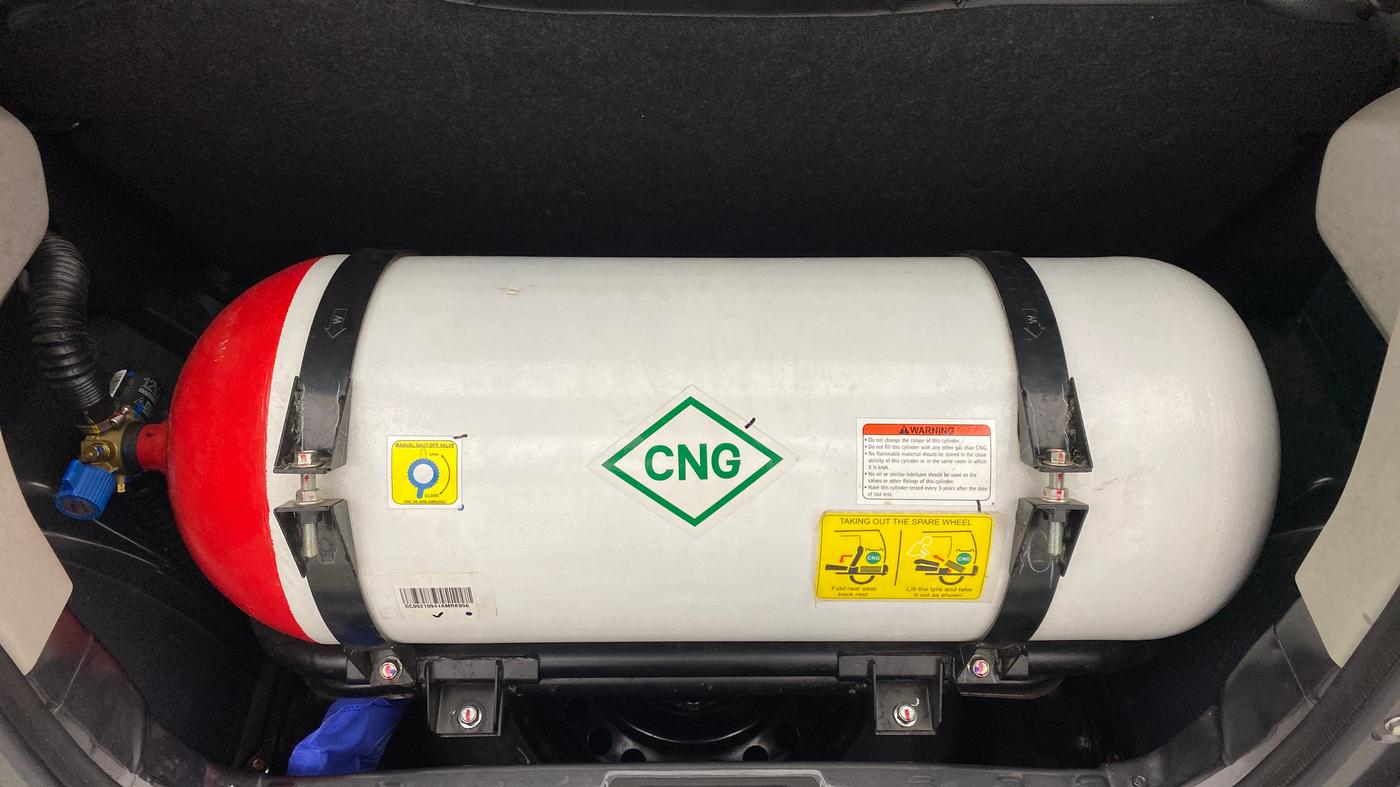 2021 Maruti S PRESSO VXI (O) CNG, CNG, Manual, 4,045 km, Spare Tyre