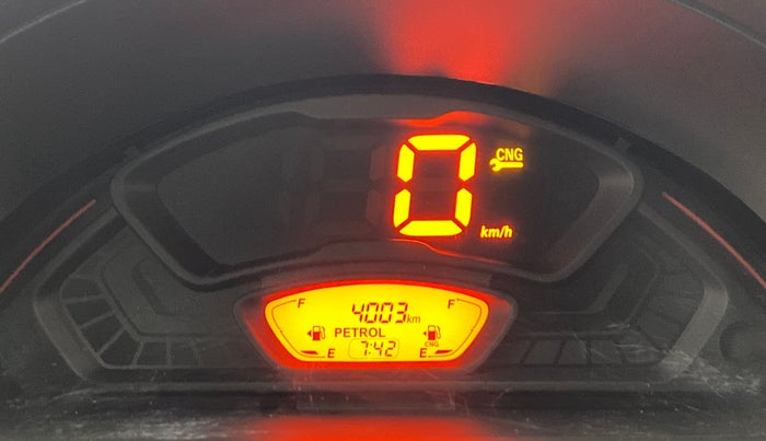 2021 Maruti S PRESSO VXI (O) CNG, CNG, Manual, 4,045 km, Odometer Image