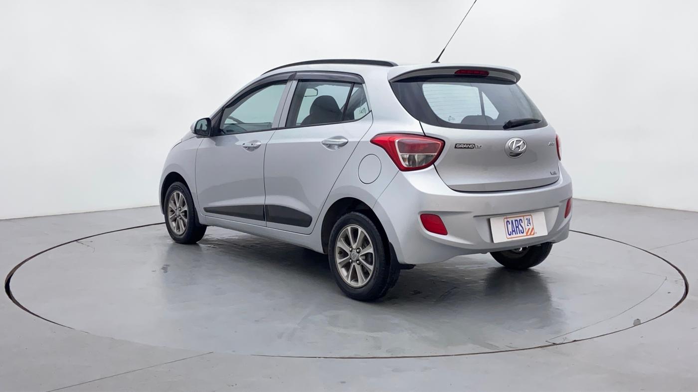 2016 Hyundai Grand i10 ASTA 1.2 (O) VTVT, Petrol, Manual, 29,603 km, Left Back Diagonal (45- Degree) View