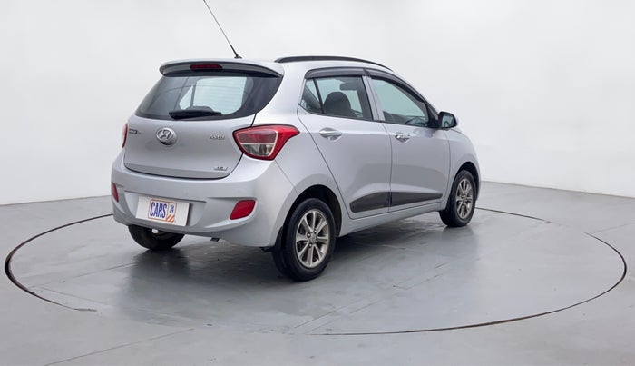 2016 Hyundai Grand i10 ASTA 1.2 (O) VTVT, Petrol, Manual, 29,603 km, Right Back Diagonal (45- Degree) View