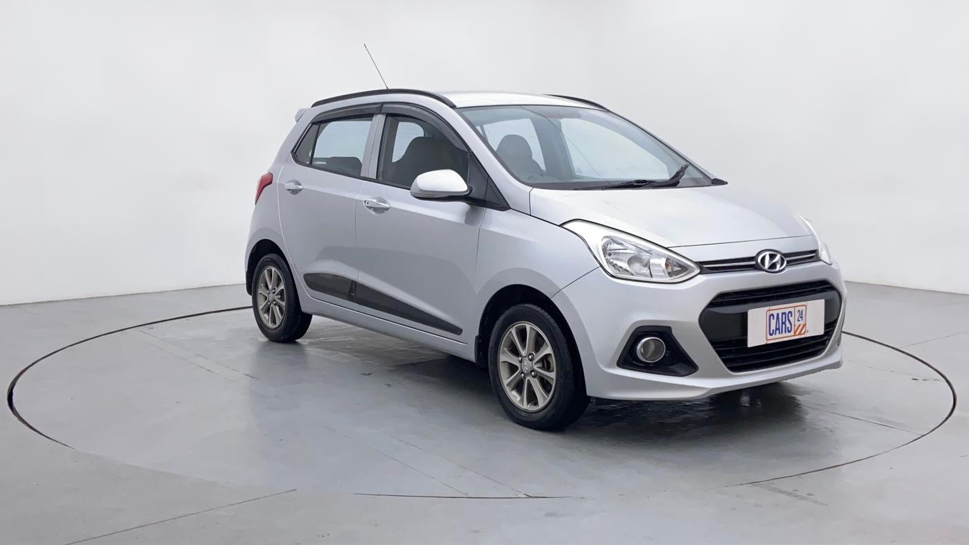 2016 Hyundai Grand i10 ASTA 1.2 (O) VTVT, Petrol, Manual, 29,603 km, Right Front Diagonal (45- Degree) View
