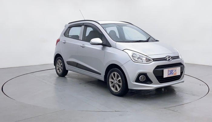 2016 Hyundai Grand i10 ASTA 1.2 (O) VTVT, Petrol, Manual, 29,603 km, Right Front Diagonal (45- Degree) View