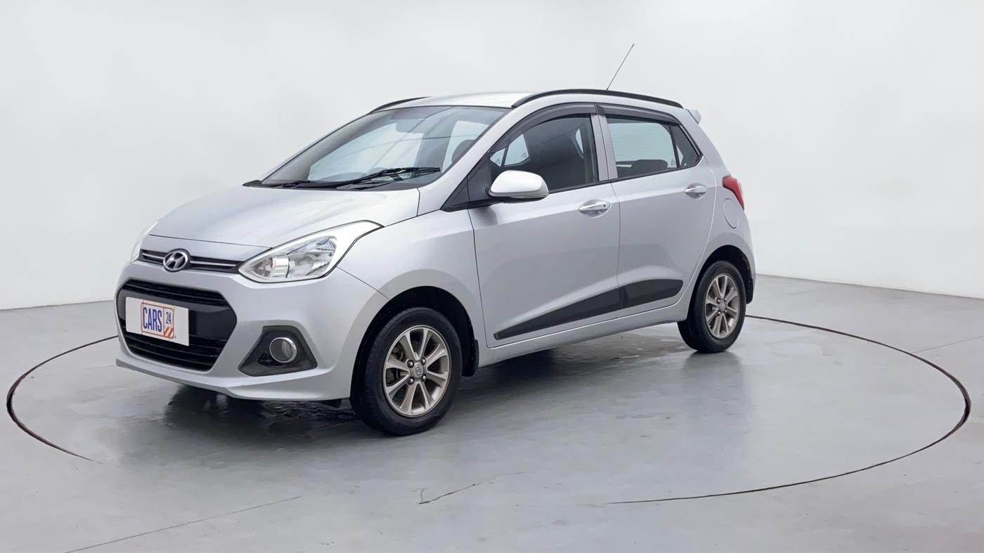 2016 Hyundai Grand i10 ASTA 1.2 (O) VTVT, Petrol, Manual, 29,603 km, Left Front Diagonal (45- Degree) View