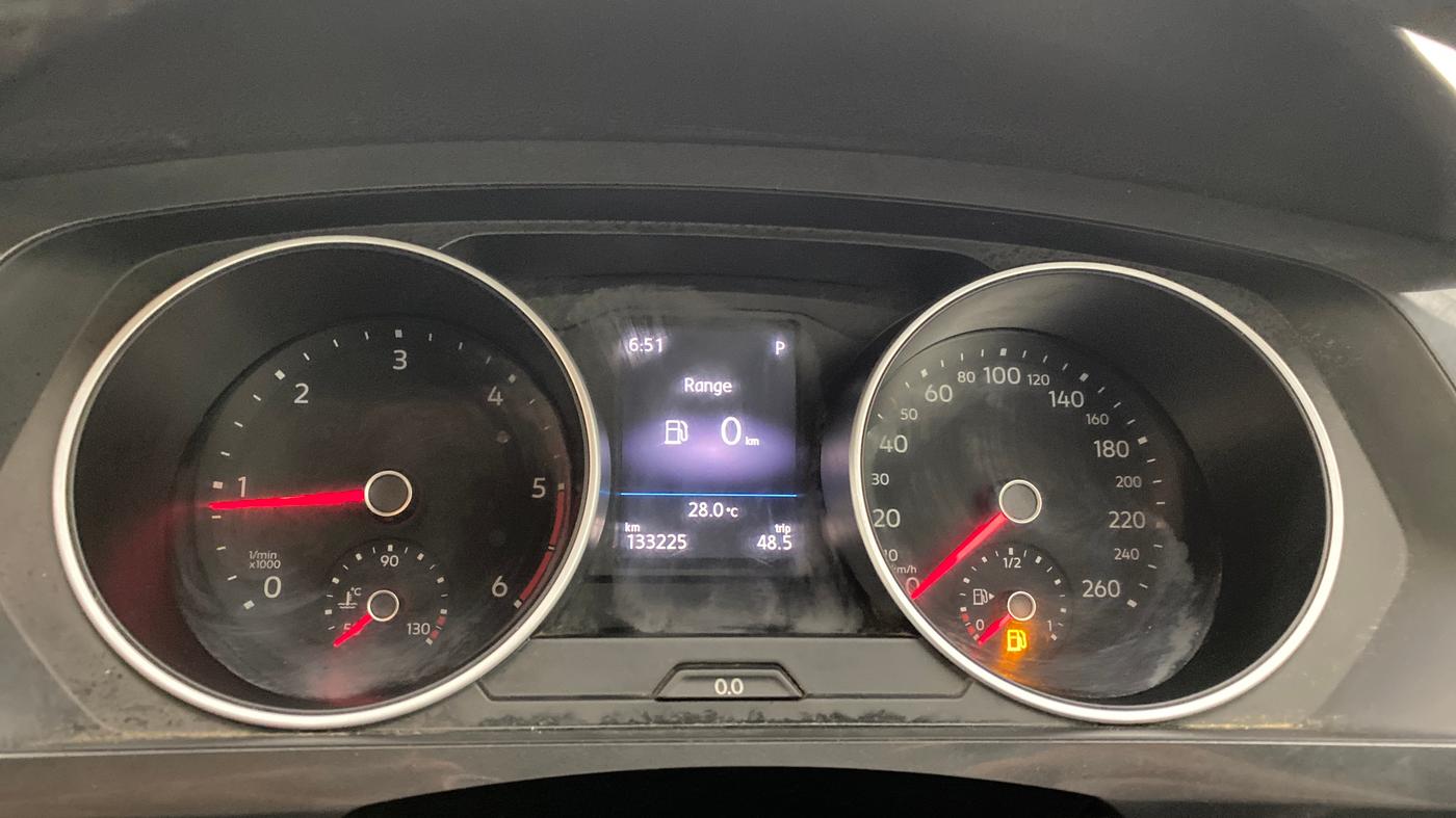 2018 Volkswagen TIGUAN COMFORTLINE TDI AT, Diesel, Automatic, 1,33,306 km, Odometer Image