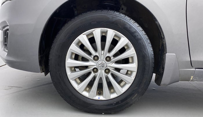 2018 Maruti Ciaz ZETA 1.4 VVT, Petrol, Manual, 57,133 km, Left Front Wheel