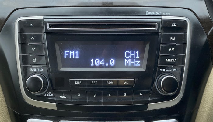 2018 Maruti Ciaz ZETA 1.4 VVT, Petrol, Manual, 57,133 km, Infotainment System
