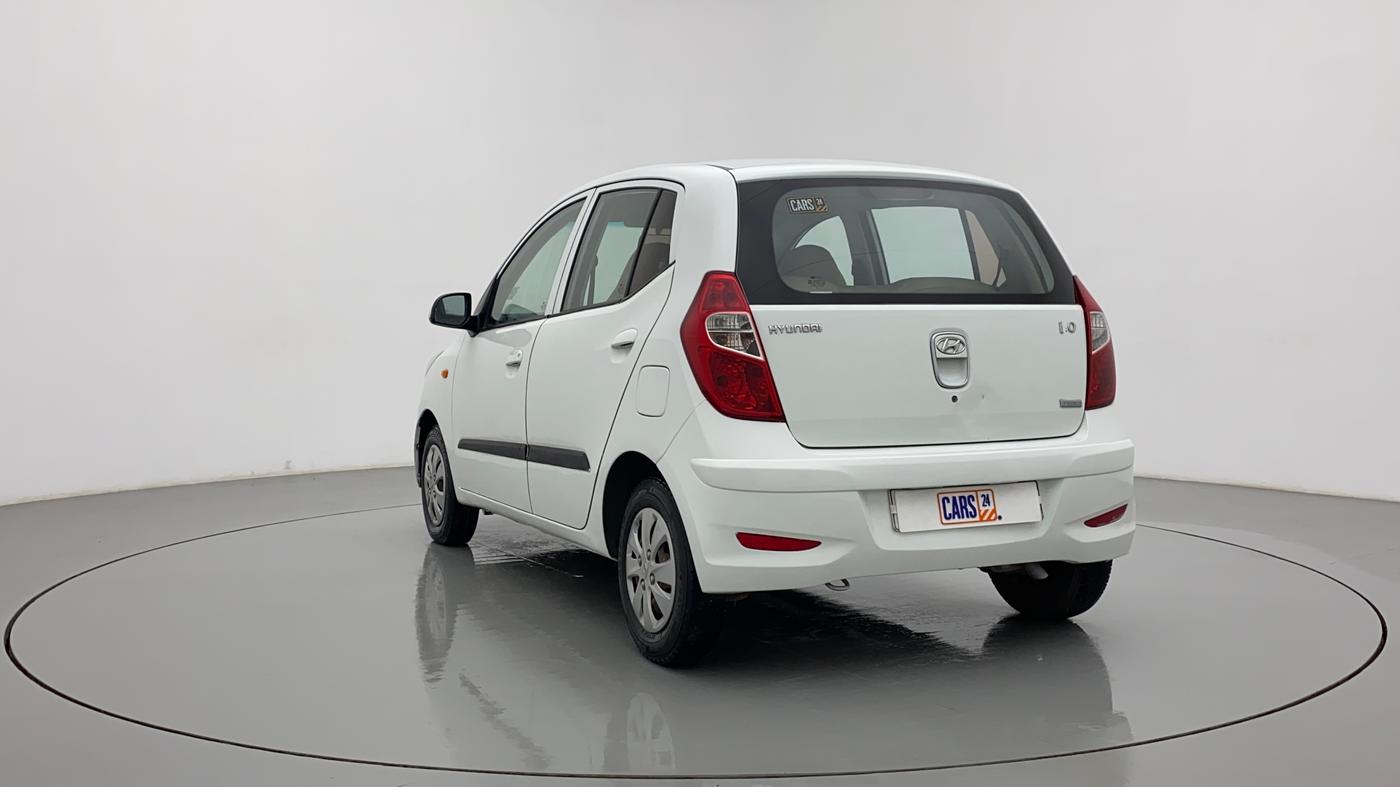 2011 Hyundai i10 MAGNA 1.1, Petrol, Manual, 1,24,749 km, Left Back Diagonal