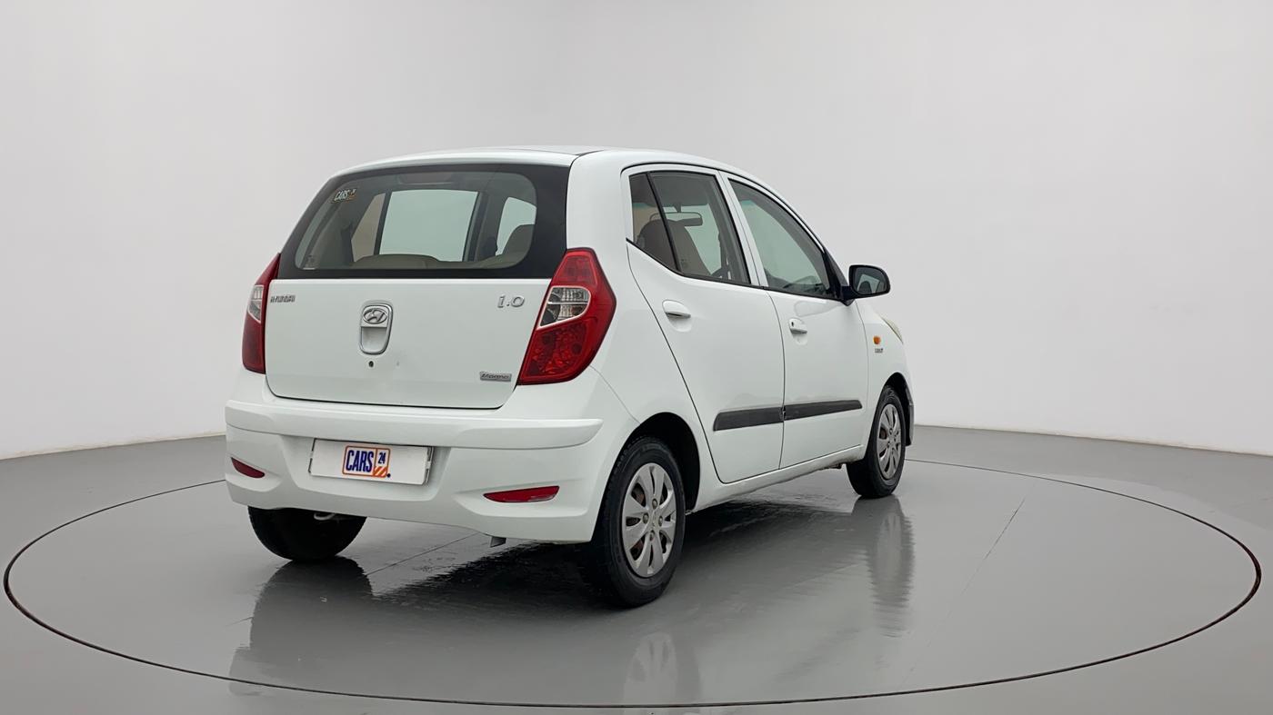 2011 Hyundai i10 MAGNA 1.1, Petrol, Manual, 1,24,749 km, Right Back Diagonal