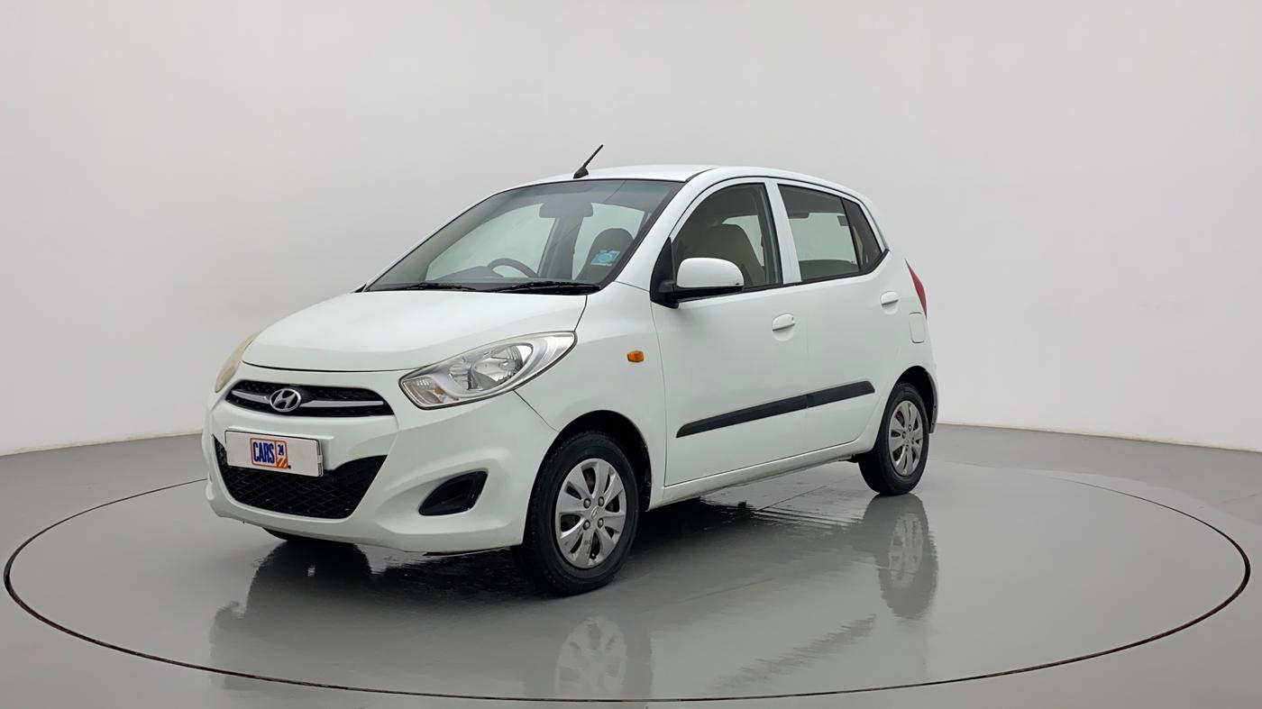 2011 Hyundai i10 MAGNA 1.1, Petrol, Manual, 1,24,749 km, Left Front Diagonal