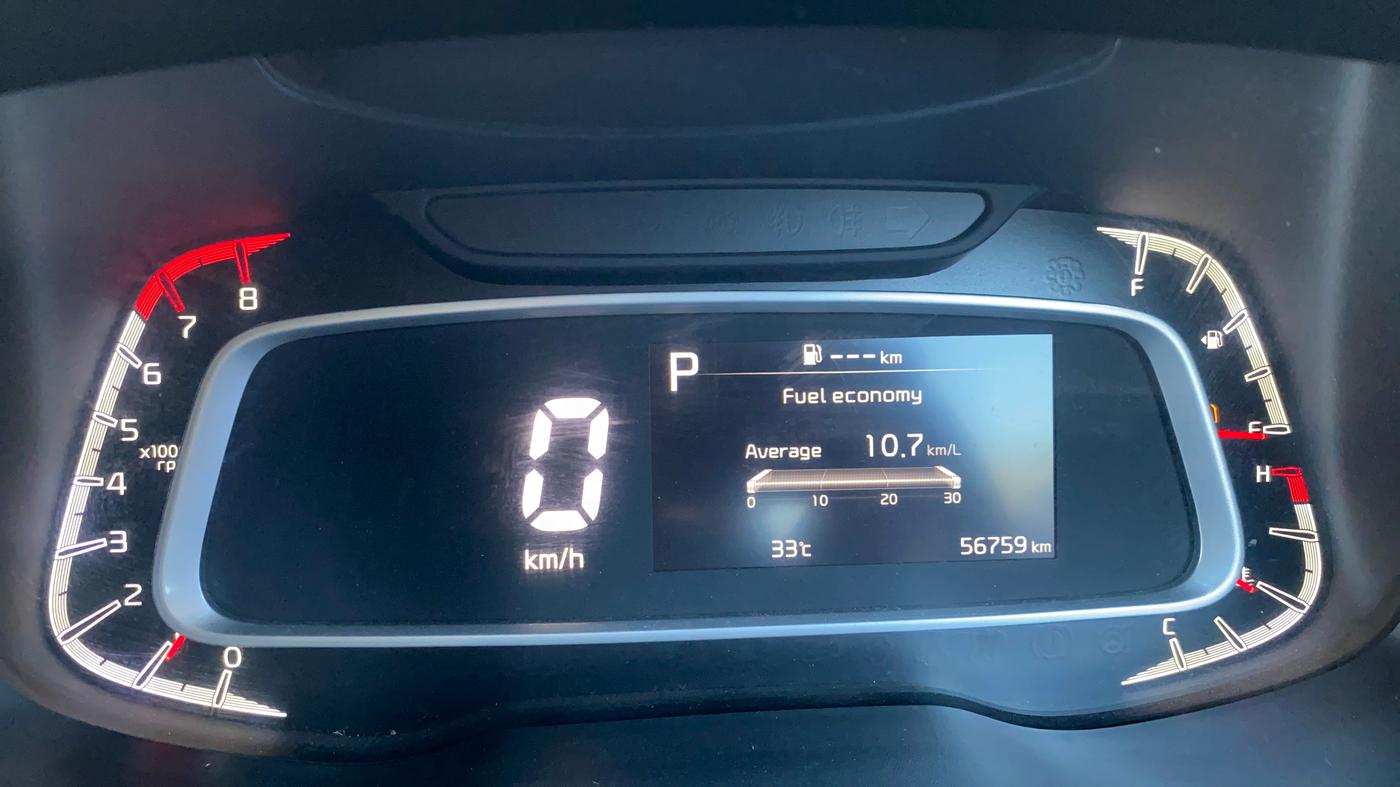 2020 KIA SONET GTX PLUS 1.0 DCT, Petrol, Automatic, 56,786 km, Odometer Image