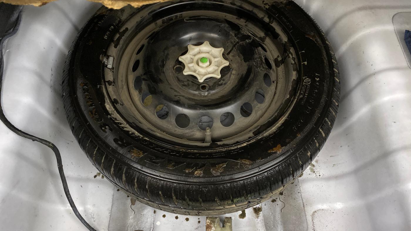 2014 Hyundai Xcent S (O) 1.2, Petrol, Manual, 70,211 km, Spare Tyre