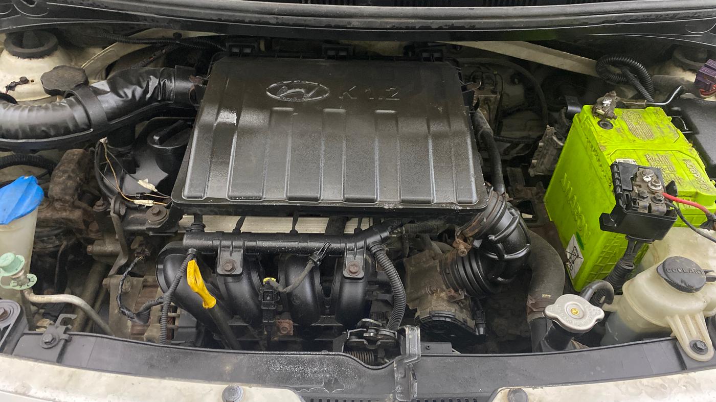2014 Hyundai Xcent S (O) 1.2, Petrol, Manual, 70,211 km, Engine View
