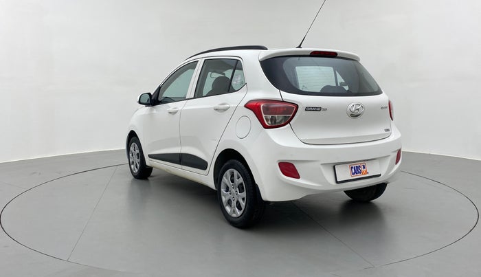 2016 Hyundai Grand i10 SPORTZ 1.2 KAPPA VTVT, Petrol, Manual, 43,720 km, Left Back Diagonal