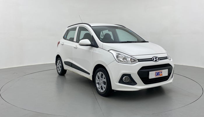 2016 Hyundai Grand i10 SPORTZ 1.2 KAPPA VTVT, Petrol, Manual, 43,720 km, Right Front Diagonal