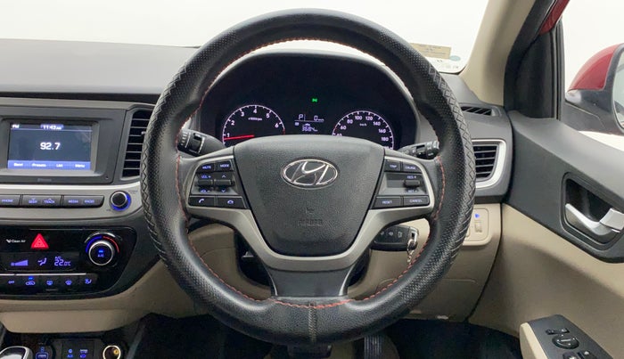 2018 Hyundai Verna 1.6 EX VTVT AT, Petrol, Automatic, 18,046 km, Steering Wheel Close Up