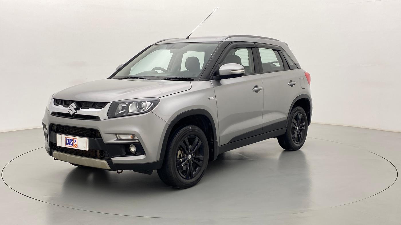 2018 Maruti Vitara Brezza ZDI + AMT, Diesel, Automatic, 38,594 km, Left Front Diagonal