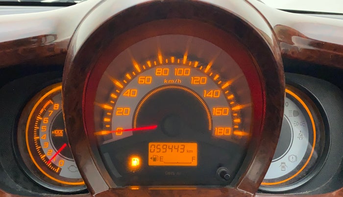 2012 Honda Brio S MT, Petrol, Manual, 59,443 km, Odometer Image