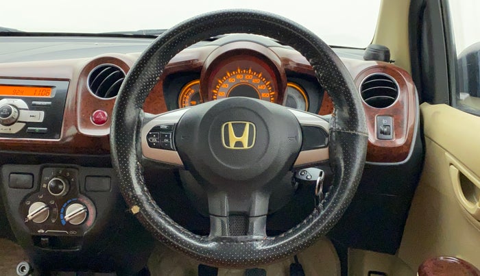 2012 Honda Brio S MT, Petrol, Manual, 59,443 km, Steering Wheel Close Up
