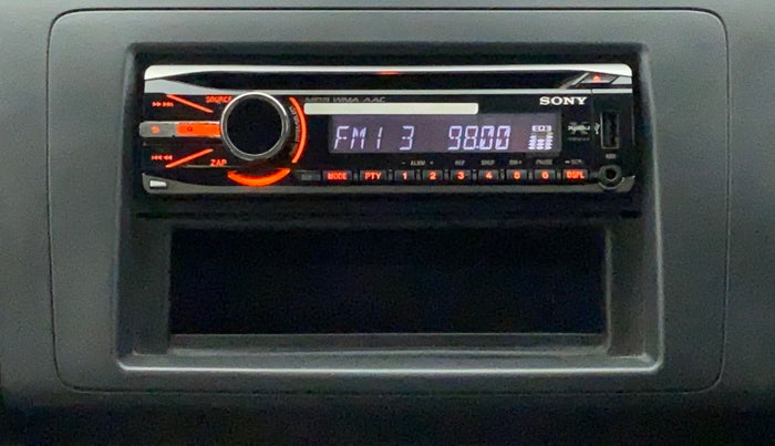 2010 Maruti Swift VXI ABS, Petrol, Manual, 67,370 km, Infotainment System