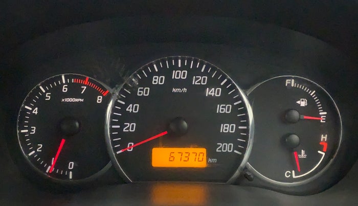 2010 Maruti Swift VXI ABS, Petrol, Manual, 67,370 km, Odometer Image