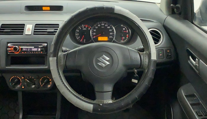 2010 Maruti Swift VXI ABS, Petrol, Manual, 67,370 km, Steering Wheel Close Up