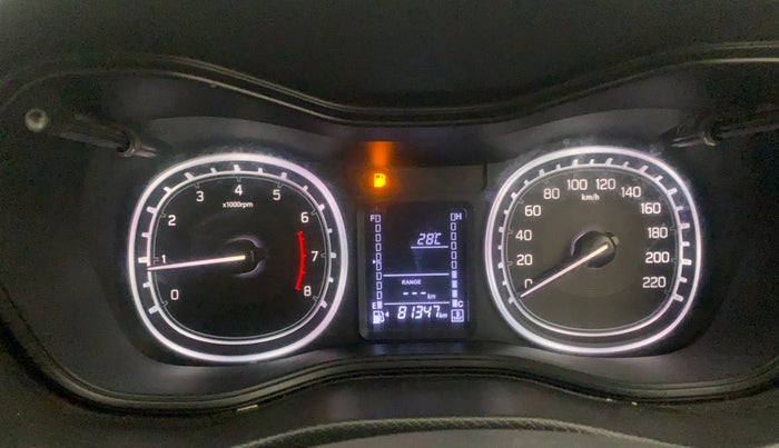 2020 Maruti Vitara Brezza ZXI, Petrol, Manual, 81,369 km, Odometer Image