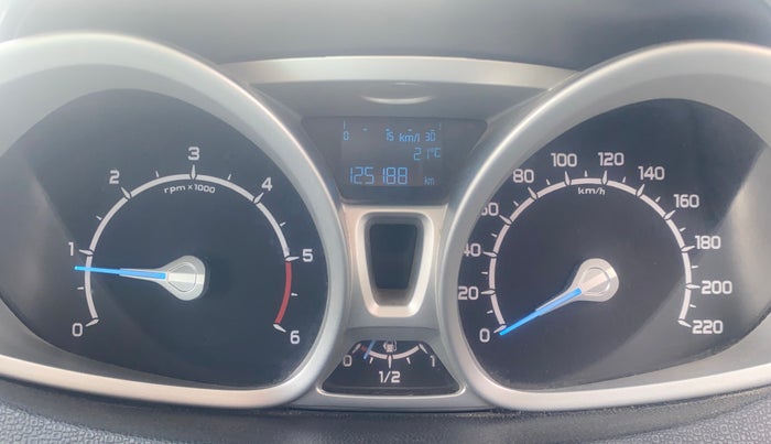 2013 Ford Ecosport TITANIUM 1.5L DIESEL, Diesel, Manual, 1,25,145 km, Odometer Image