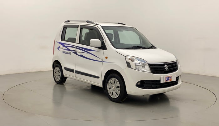 2010 Maruti Wagon R 1.0 VXI, Petrol, Manual, 1,31,140 km, Right Front Diagonal