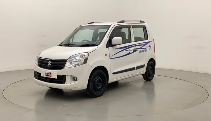 2010 Maruti Wagon R 1.0 VXI, Petrol, Manual, 1,31,140 km, Left Front Diagonal