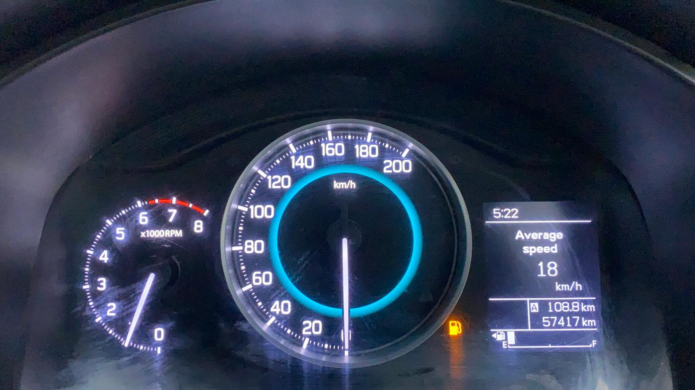 2017 Maruti IGNIS ZETA 1.2 K12 DUAL TONE, Petrol, Manual, 57,527 km, Odometer Image